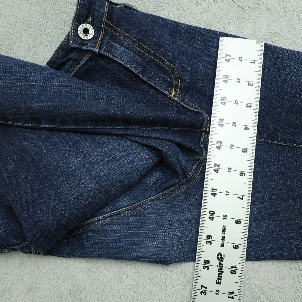 AG Jean Women's Size 27R Blue Low-Rise The Stilt Cigarette Leg Denim 30" Inseam - Picture 6 of 16